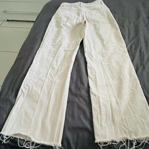 Zara white jeans 😍🙌